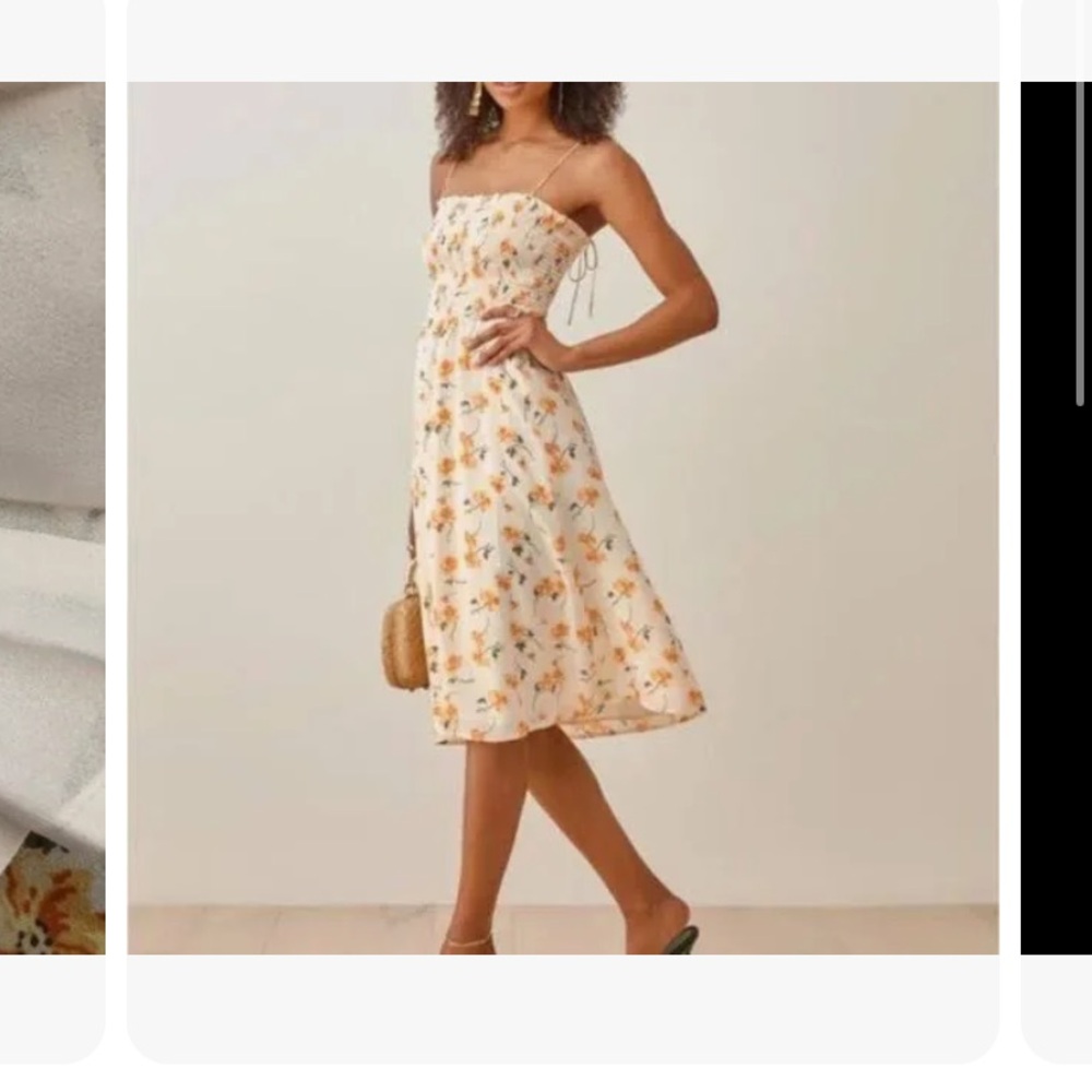Reformation Sable Midi dress